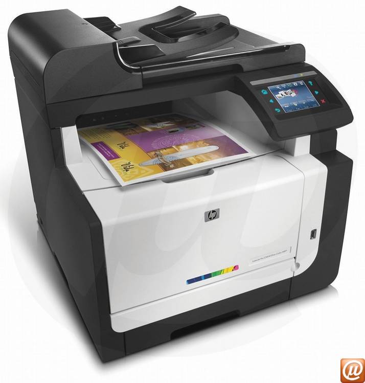 CE862A - Impressora Multifuncional Color LaserJet HP CM1415fnw (Impresso / Cpia: 12ppm; Scanner; Fax) Rede Wi-Fi (Substitui CM1312nfi / CC431A)
